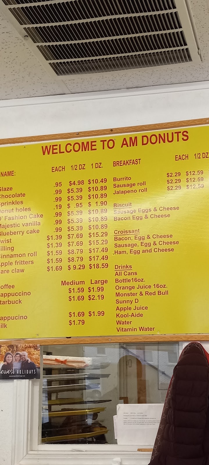 AM Donut | 2900 N Pennsylvania Ave, Oklahoma City, OK 73107, USA | Phone: (405) 528-2266