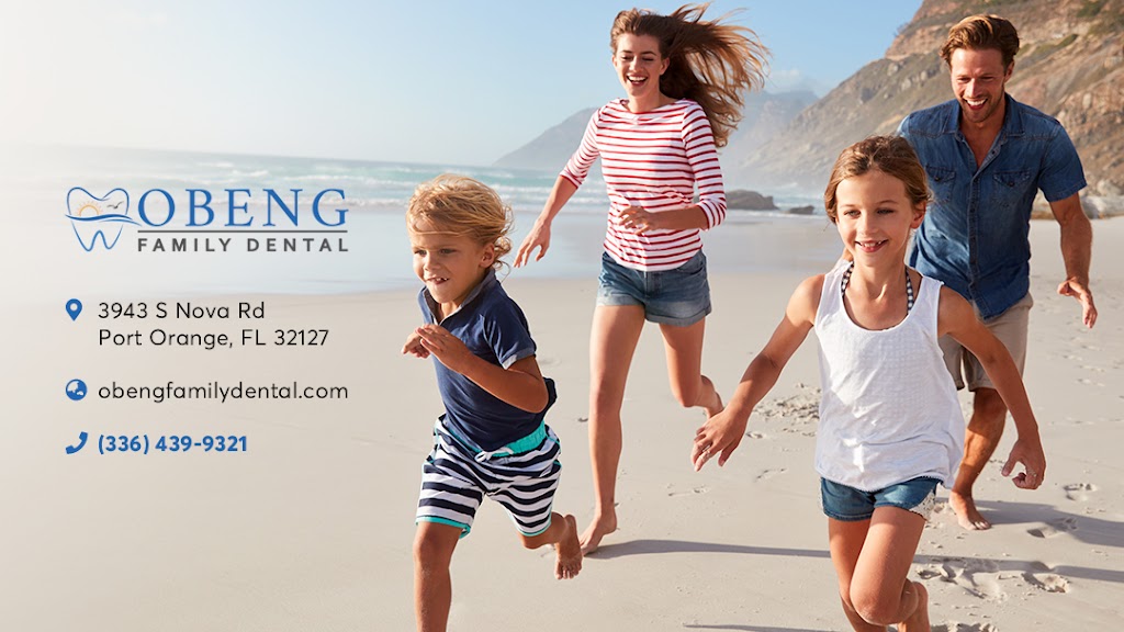 Obeng Family Dental | 3943 S Nova Rd, Port Orange, FL 32127, USA | Phone: (386) 761-9440