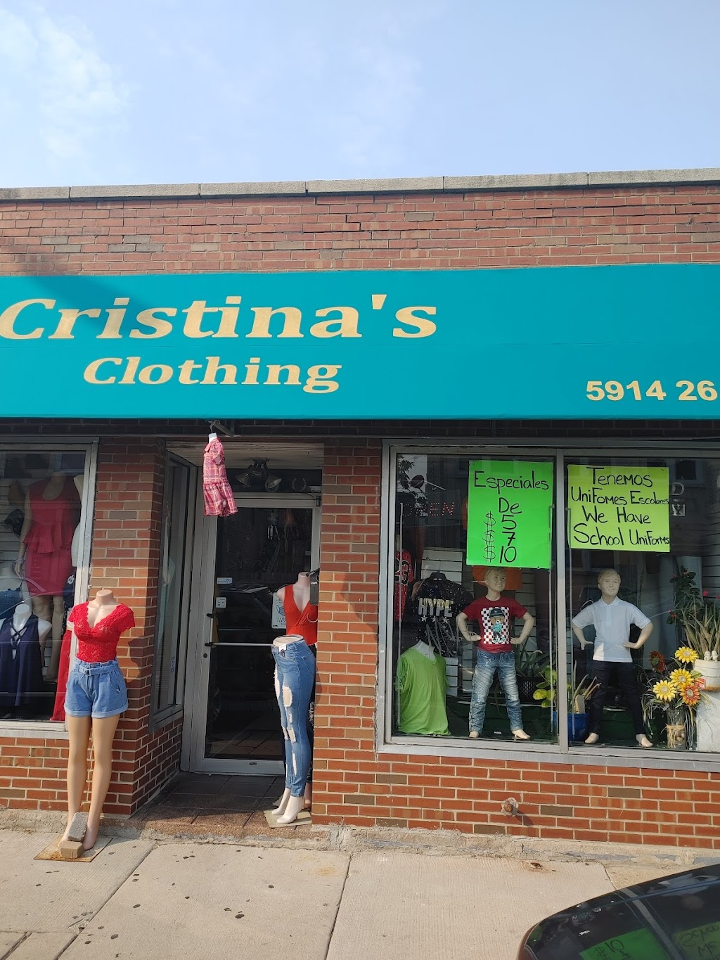 Cristinas Clothing | 5914 W 26th St, Cicero, IL 60804, USA | Phone: (708) 656-5820