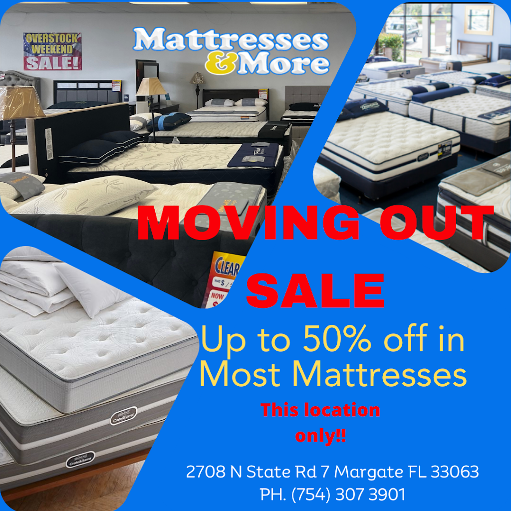 Mattresses & More | 100 FL-7 Suite 100, Margate, FL 33063, USA | Phone: (954) 975-7446