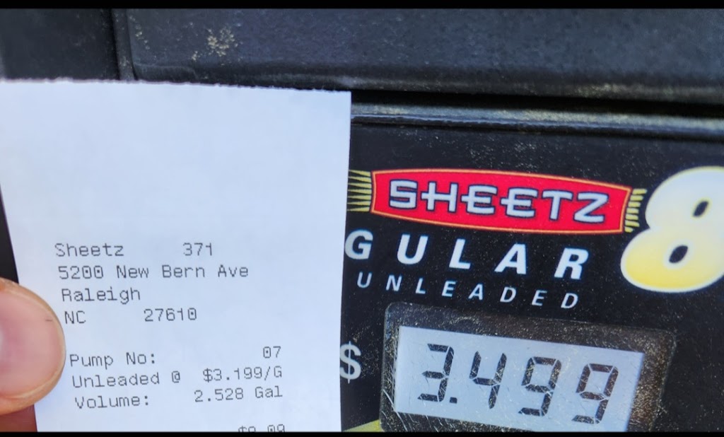 Sheetz | 5200 New Bern Ave, Raleigh, NC 27610, USA | Phone: (919) 212-2506