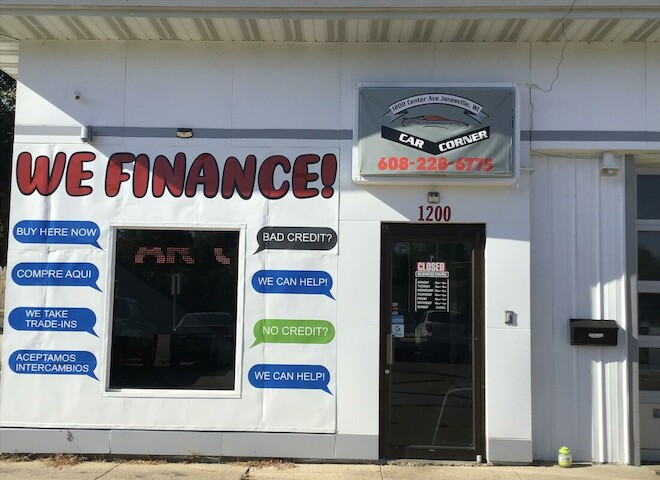 Car Corner of Janesville | 1200 Center Ave, Janesville, WI 53546, USA | Phone: (608) 228-6775