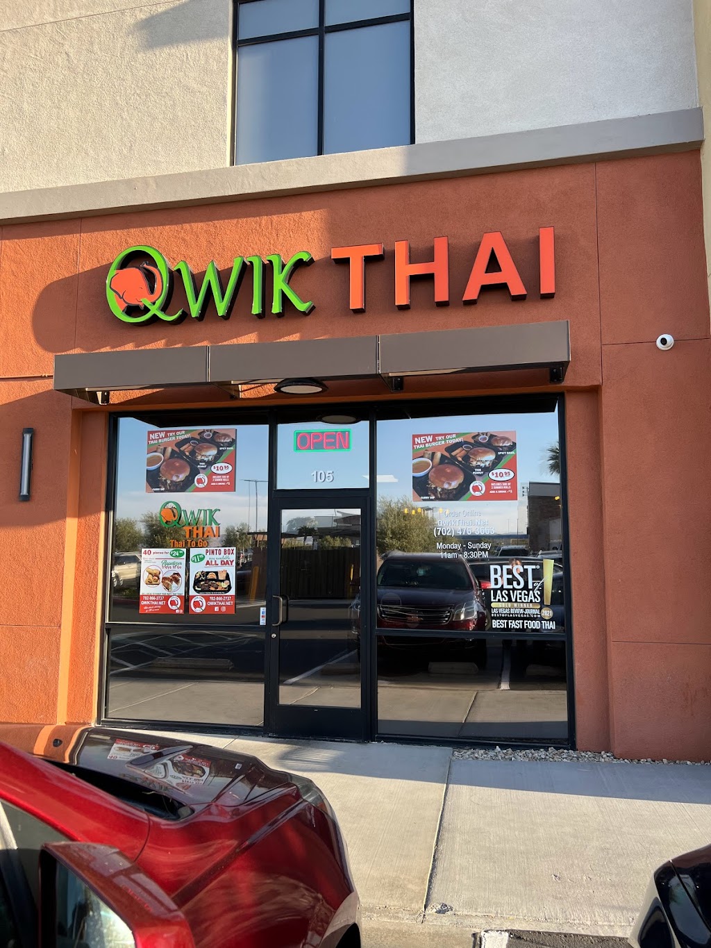 Qwik Thai | 6710 N Hualapai Way, Las Vegas, NV 89149, USA | Phone: (702) 476-3663