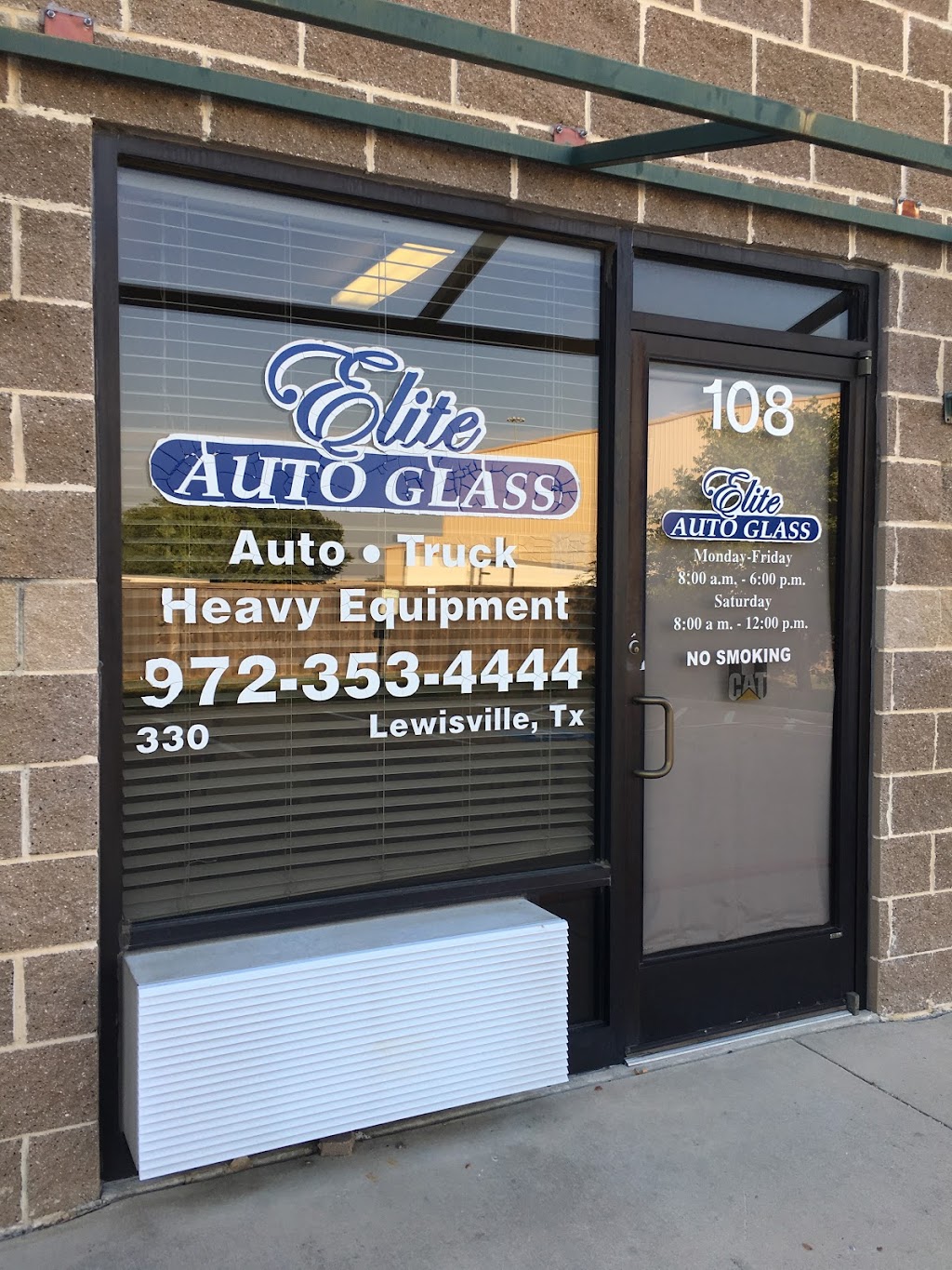 Elite Auto Glass | 330 Lake Park Rd, Lewisville, TX 75057, USA | Phone: (972) 353-4444