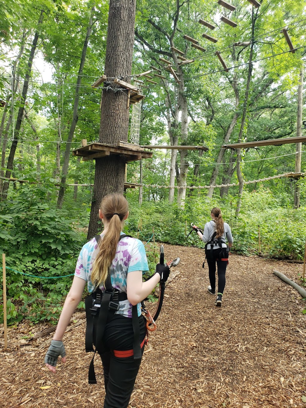 Boundless Adventures - Kenosha Zipline & Aerial Park | 9800 County Hwy M B, Bristol, WI 53104, USA | Phone: (262) 287-0933