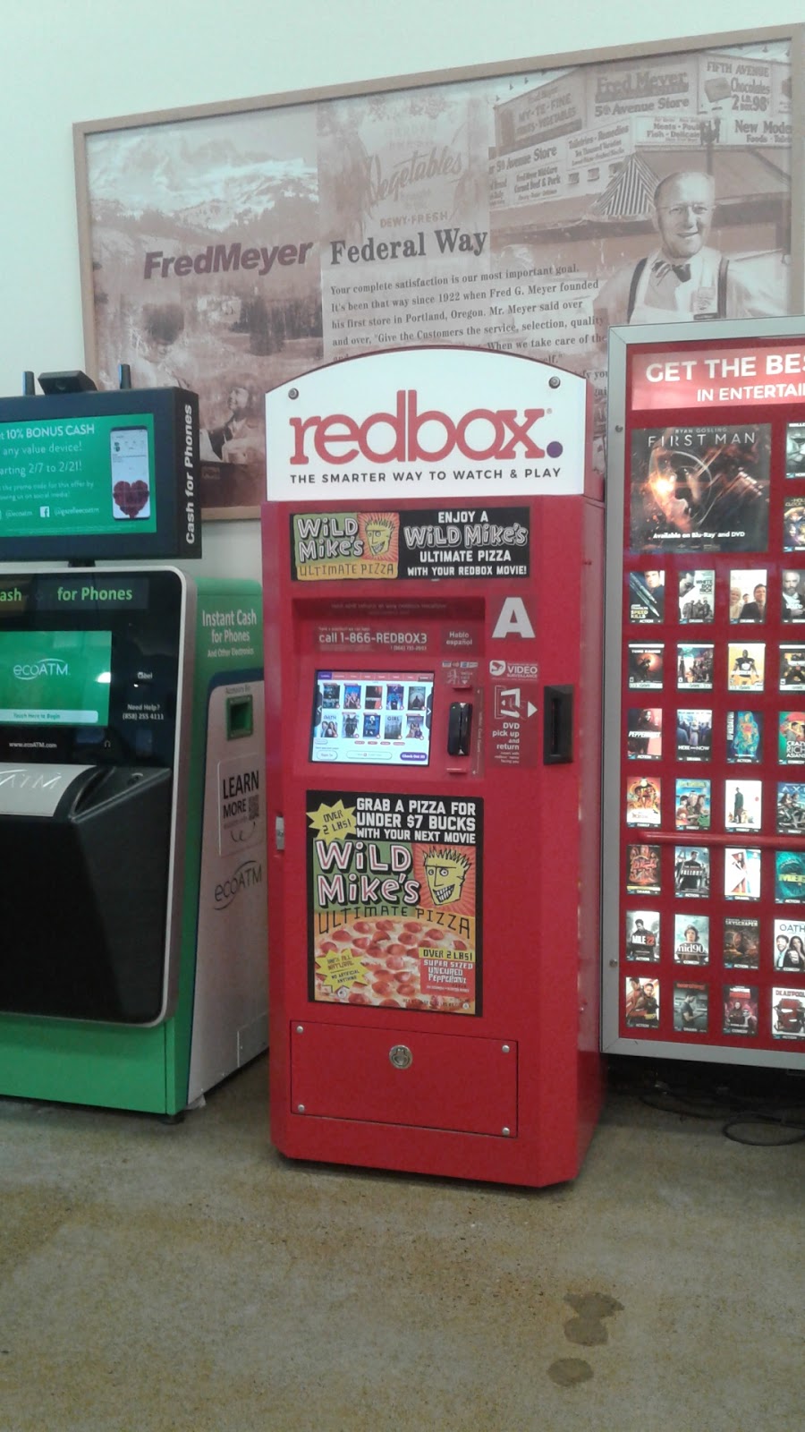 Redbox | 33702 21st Ave SW, Federal Way, WA 98023, USA | Phone: (866) 733-2693