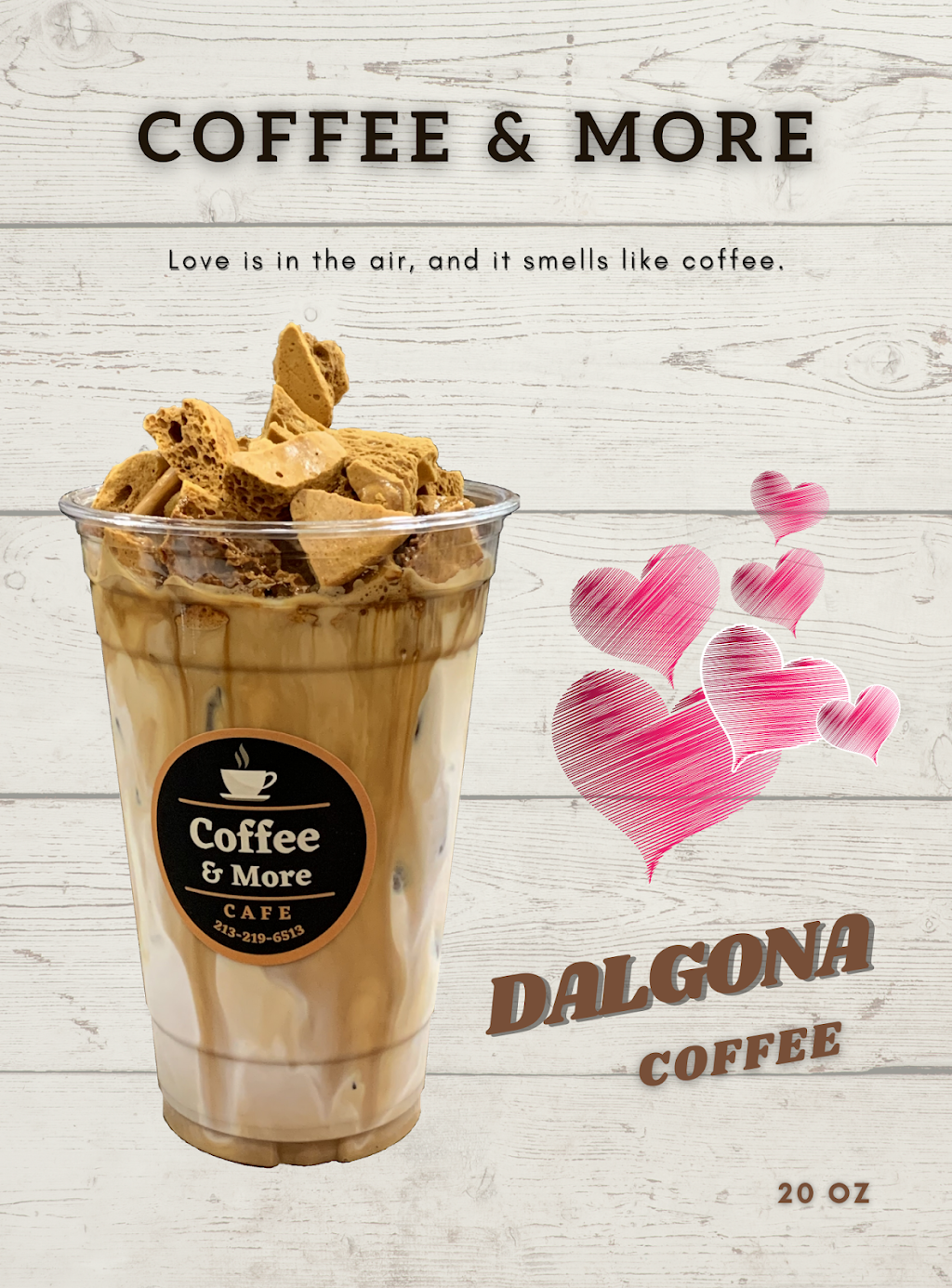 Coffee & More | 21080 Golden Springs Dr, Diamond Bar, CA 91789, USA | Phone: (213) 219-6513