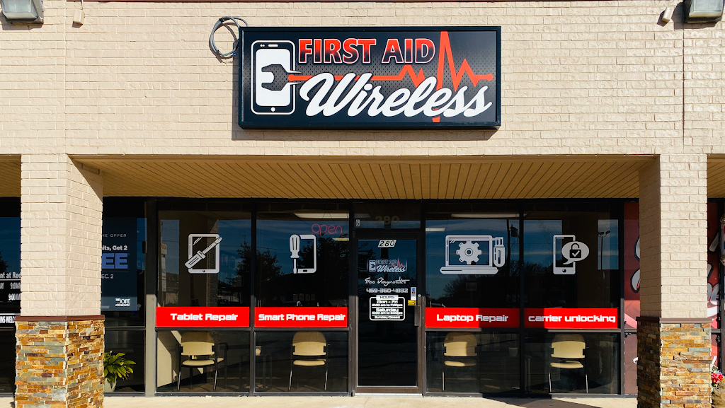 First Aid Wireless - iPhone, iPad, Laptop, Game system Repairs | 280 East Ovilla Road, Red Oak, TX 75154, USA | Phone: (469) 360-4832