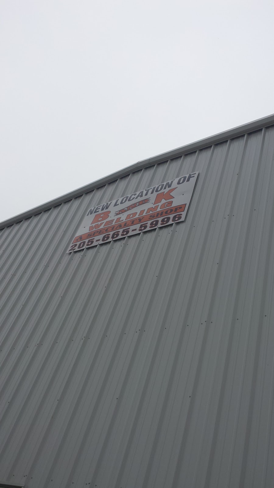 B & K Welding | 196 AL-139, Brierfield, AL 35035, USA | Phone: (205) 665-5996