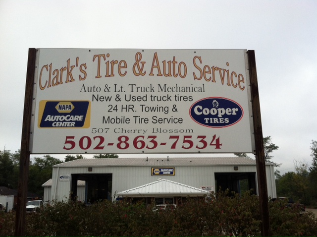 Clarks Tire & Auto Services | 507 Cherry Blossom Way, Georgetown, KY 40324, USA | Phone: (502) 863-7534