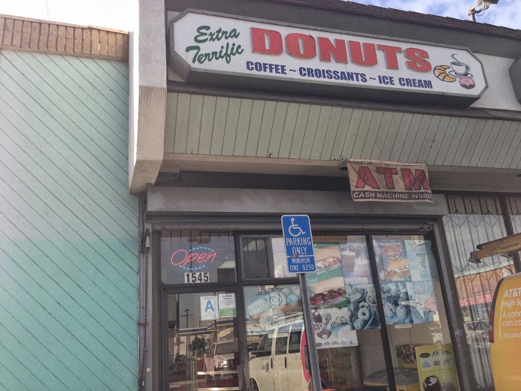 Extra terrific donuts | 1545 Crenshaw Blvd, Los Angeles, CA 90019, USA | Phone: (323) 879-9431