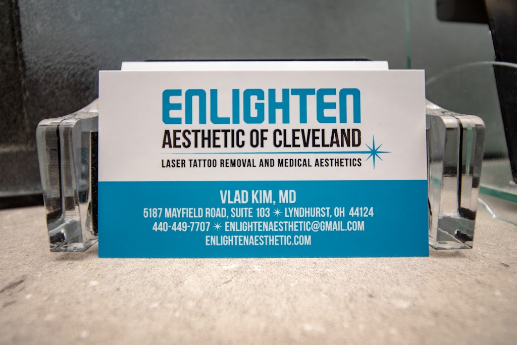 Enlighten Aesthetic of Cleveland: Laser Tattoo Removal, Fillers, Botox & PRP | 5187 Mayfield Rd Suite 102, Lyndhurst, OH 44124, USA | Phone: (440) 449-7707