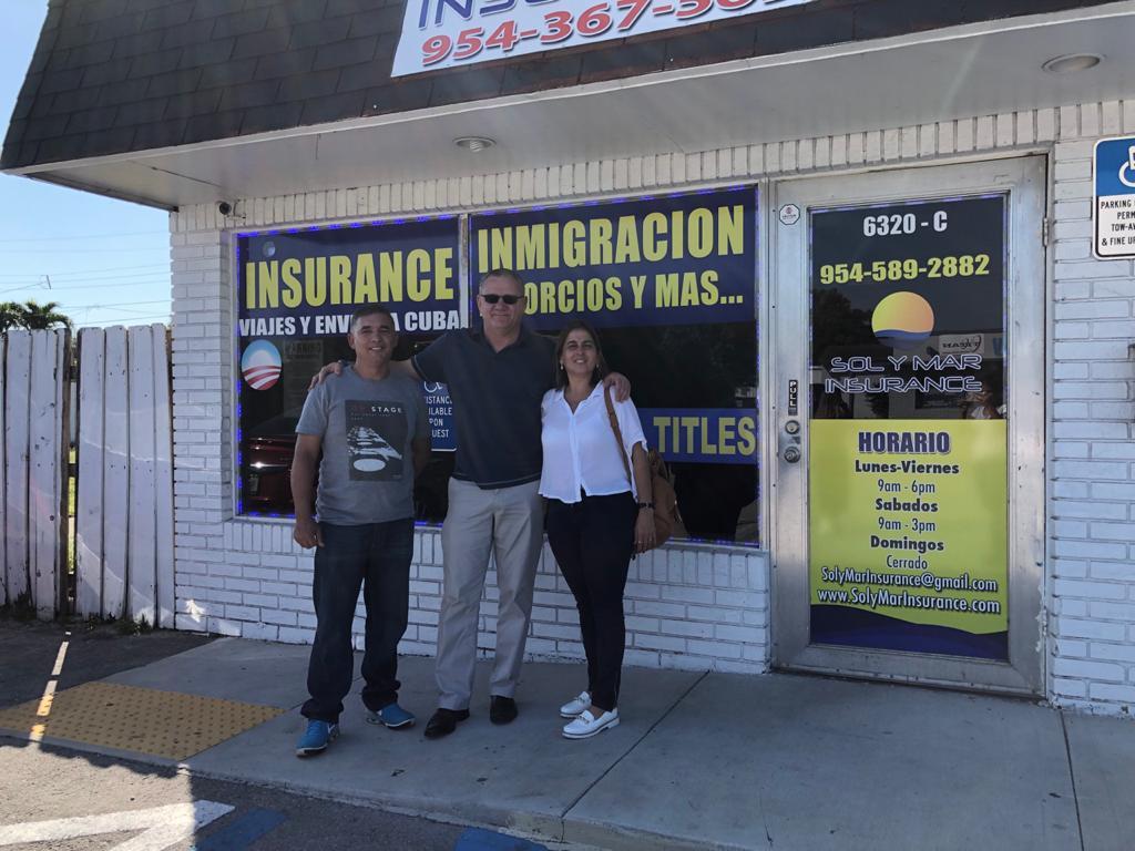 Sol y Mar Insurance Agency | Car and Home | 6320 Johnson St suite c, Hollywood, FL 33024, USA | Phone: (954) 501-0676