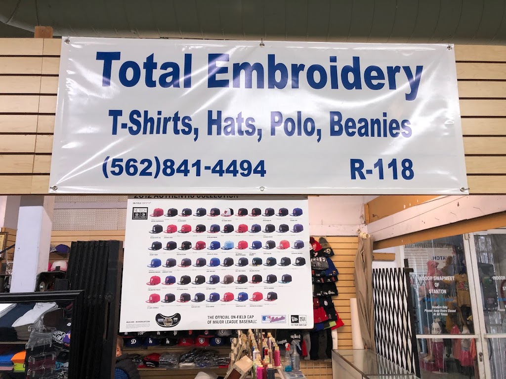 Total Embroidery | 10401 Beach Blvd Y- 153, Stanton, CA 90680, USA | Phone: (562) 841-4494
