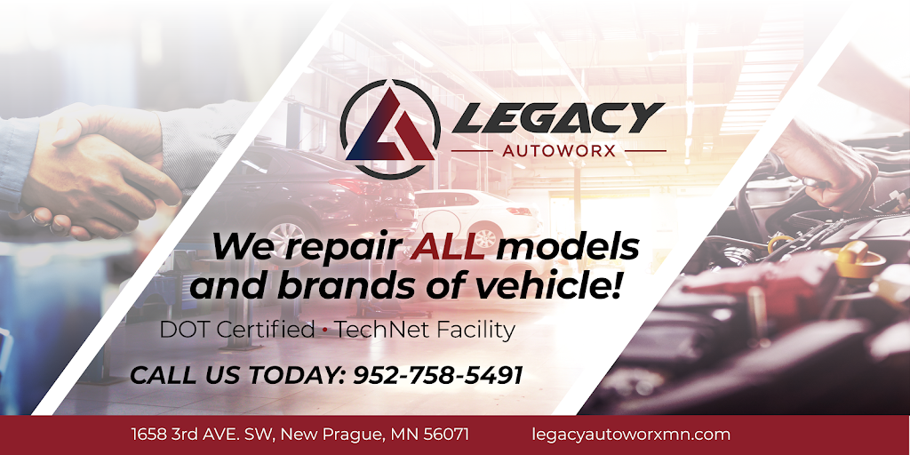 Legacy Autoworx—Formerly Petes Repair, Inc. | A1658 3rd Ave SW, New Prague, MN 56071, USA | Phone: (952) 758-5491