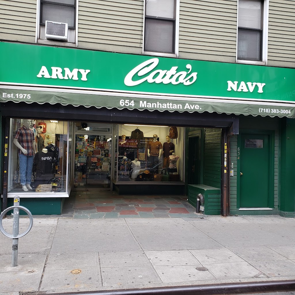 Catos Army & Navy | 654 Manhattan Ave, Brooklyn, NY 11222, USA | Phone: (718) 383-3004