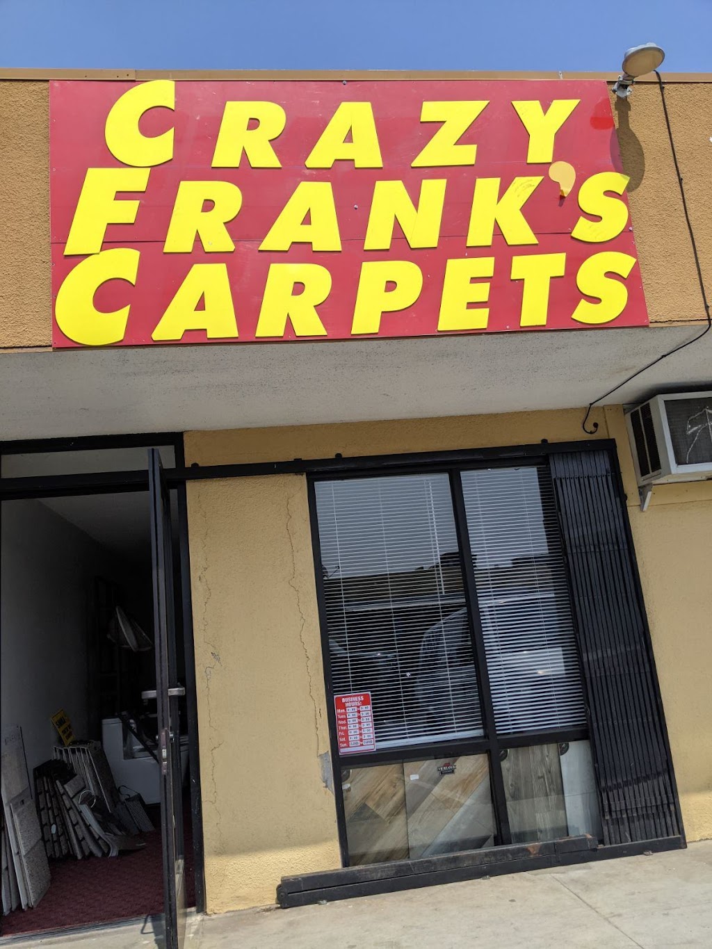 Crazy Franks Carpet | 4117 N Sierra Way, San Bernardino, CA 92404, USA | Phone: (909) 761-5447