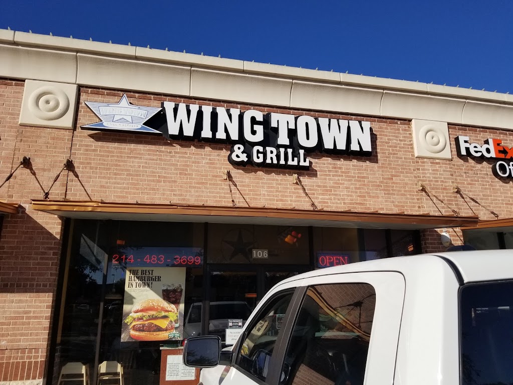 Wingtown & Grill | 1008 W Hebron Pkwy, Carrollton, TX 75010, USA | Phone: (214) 483-3699