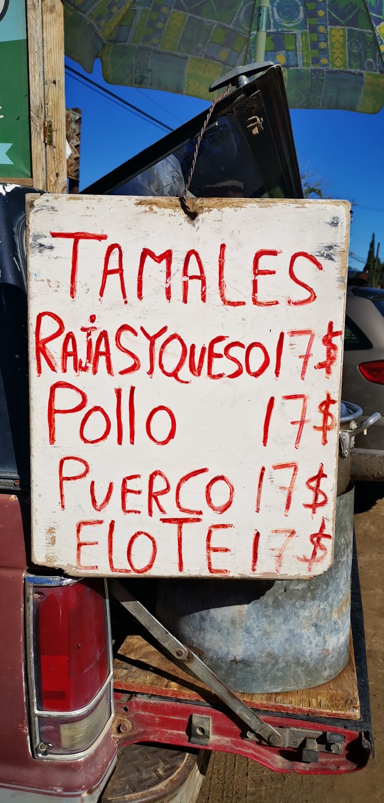 Tamales frente a Mercado Liz | 22750 Guadalupe, Baja California, Mexico | Phone: 661 119 0310