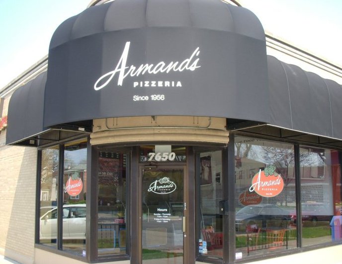 Armands Pizzeria | 7650 W North Ave, Elmwood Park, IL 60707, USA | Phone: (708) 456-5200