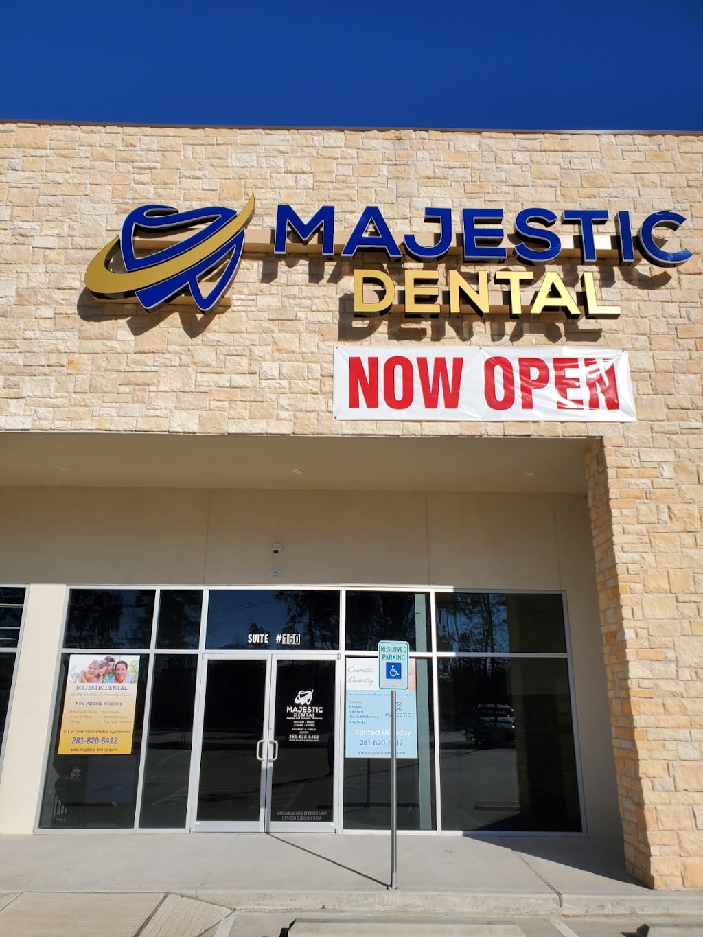 Majestic Dental | 27030 Kuykendahl Rd Suite 160, The Woodlands, TX 77375, USA | Phone: (281) 820-6412