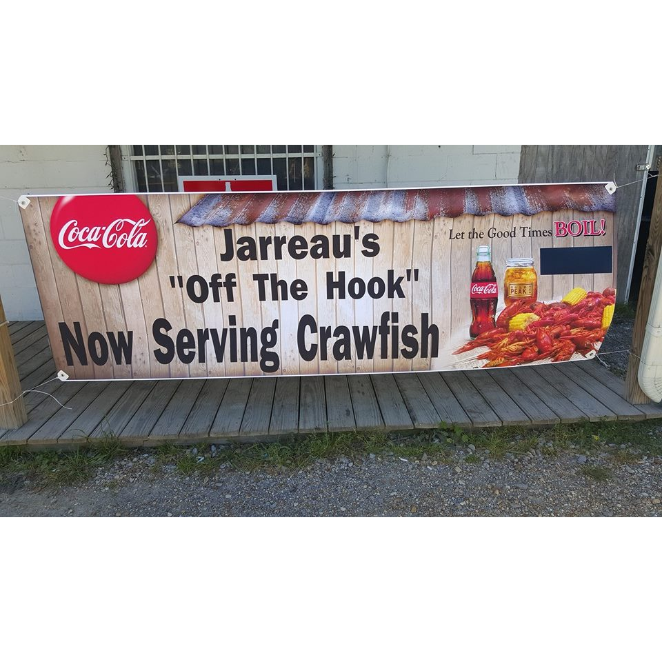 Jarreaus off the hook | 8153 False River Dr, Oscar, LA 70762, USA | Phone: (225) 638-3474