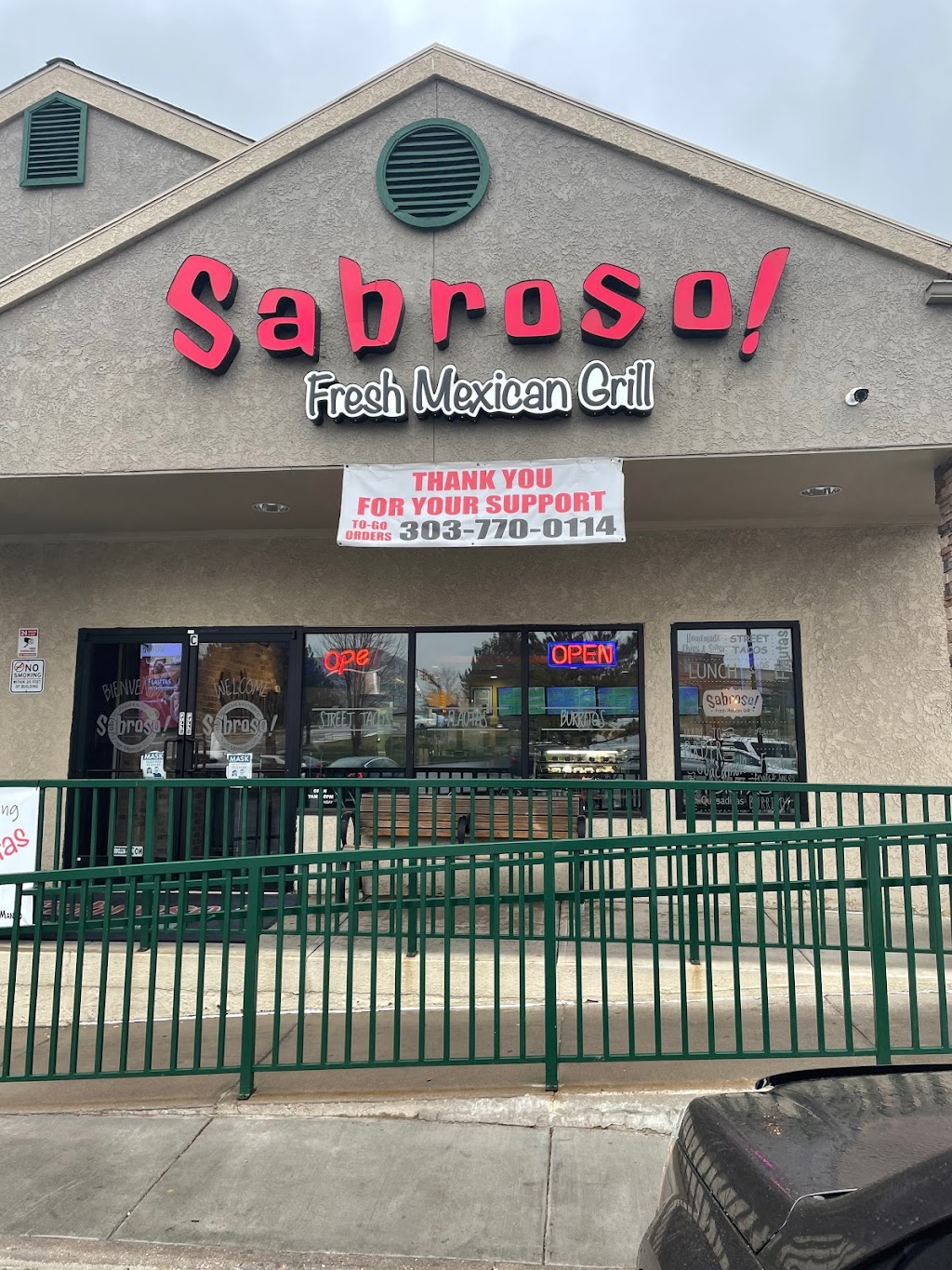 Sabroso! Fresh Mexican Grill | 8727 E Dry Creek Rd Unit F, Centennial, CO 80112, United States | Phone: (303) 770-0114