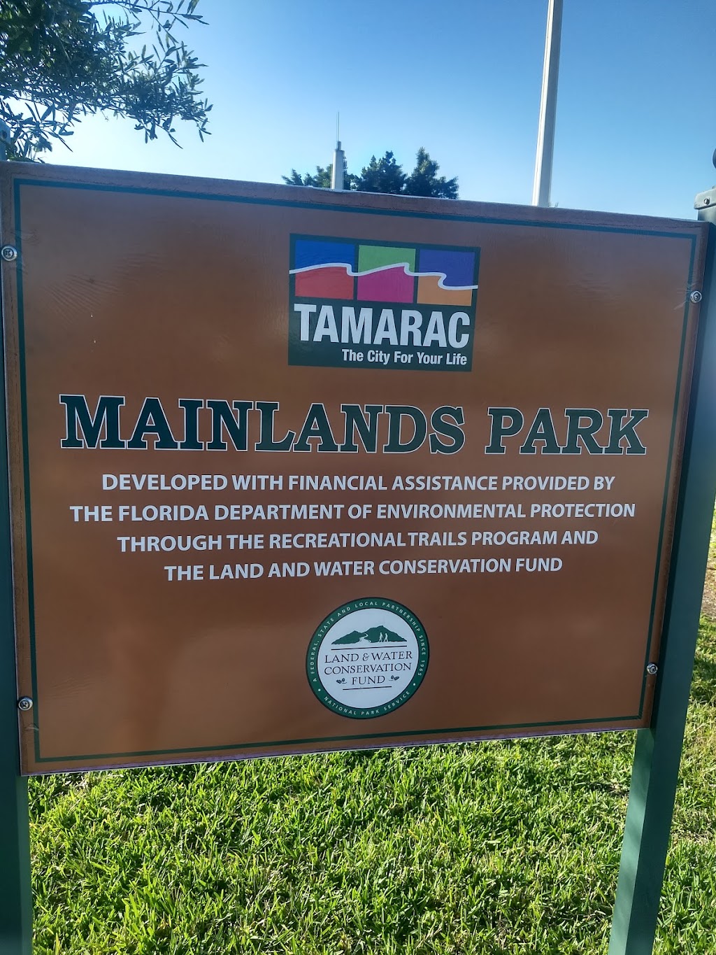 Mainlands Park | 4509 Monterey Dr, Tamarac, FL 33319, USA | Phone: (954) 597-3620