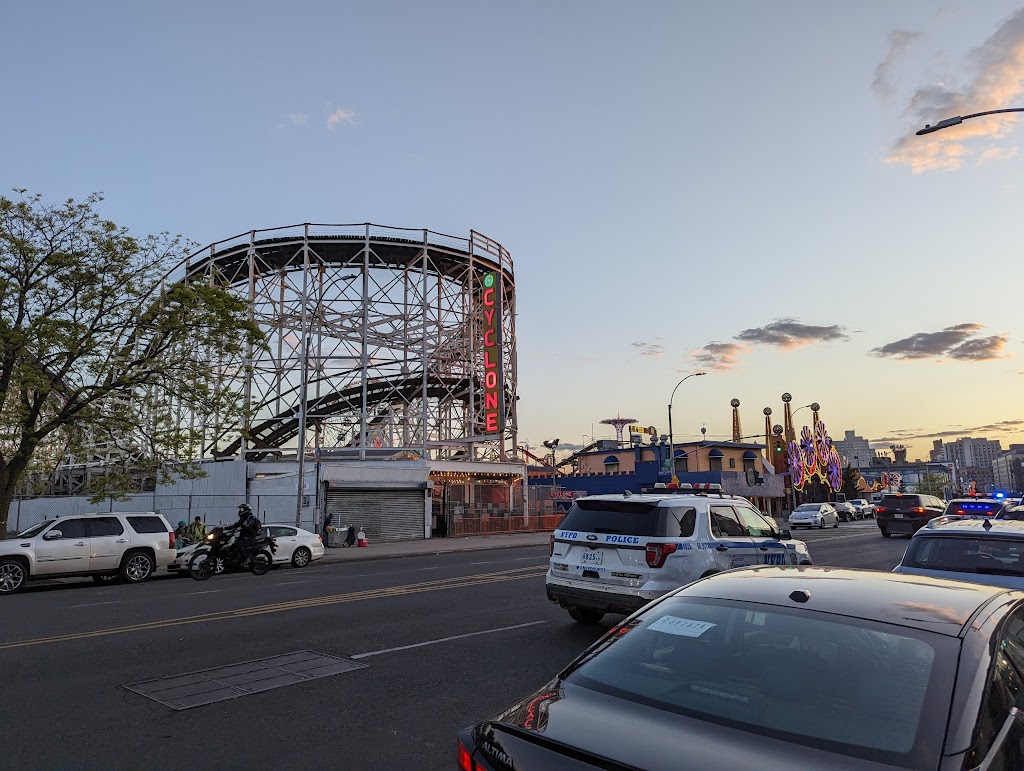 The Cyclone Roller Coaster Coney Island NY | 801 Riegelmann Boardwalk, Brooklyn, NY 11224, USA | Phone: (718) 373-5862