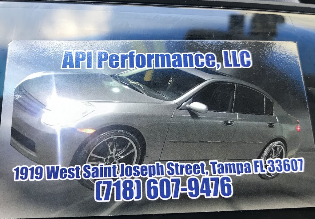 API Perfomance, llc | 1919 W St Joseph St, Tampa, FL 33607, USA | Phone: (718) 607-9476