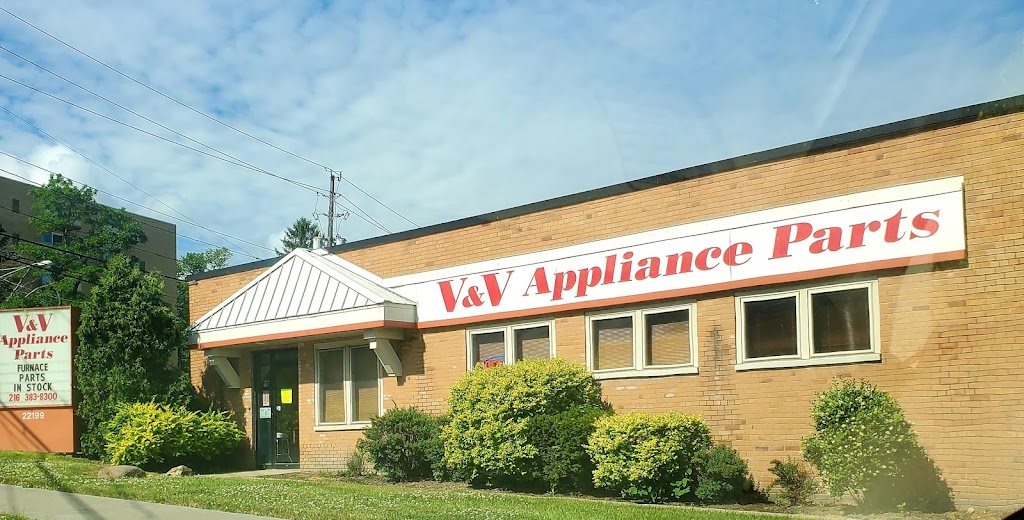 V&V Appliance Parts | 22199 Euclid Ave, Euclid, OH 44117, USA | Phone: (216) 383-8300