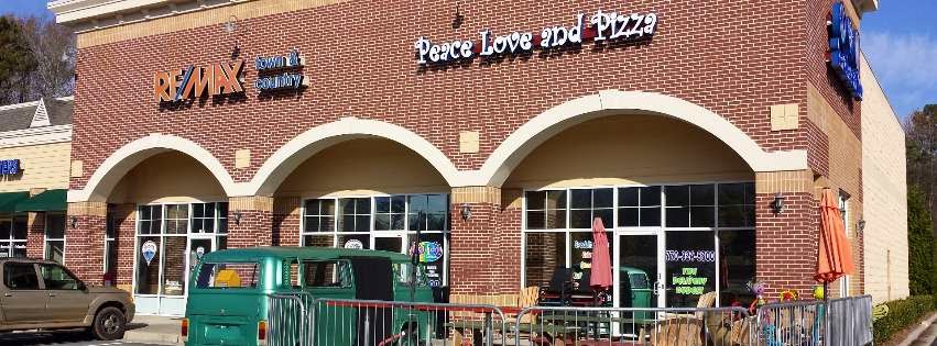 Peace Love and Pizza - Woodstock | 14205 Hwy 92 #110, Woodstock, GA 30188, USA | Phone: (770) 924-8300