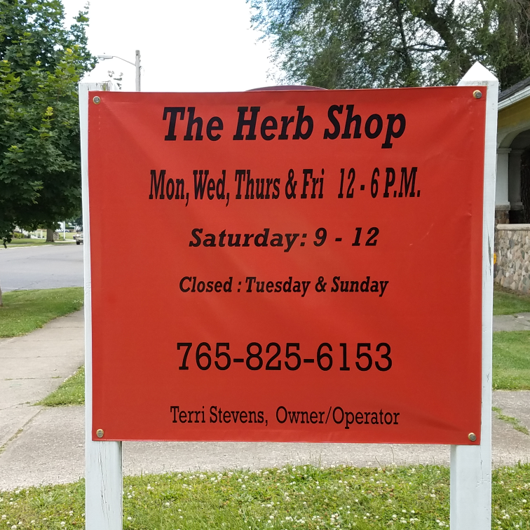 Little Herb Shop | 1805 N Grand Ave, Connersville, IN 47331, USA | Phone: (765) 825-6153