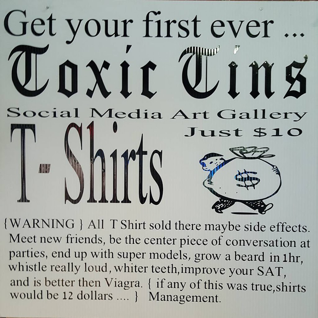 Toxic Tins Gallery | 4070 Asbury Ave c, Tinton Falls, NJ 07753, USA | Phone: (732) 413-3815