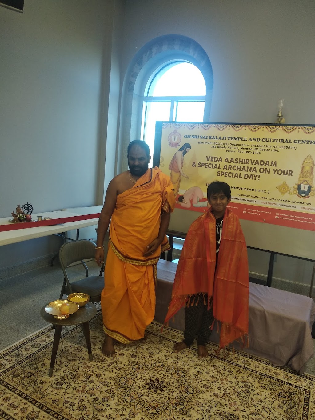 Om Sri Sai Balaji Temple and Cultural Center | 285 Rhode Hall Rd, Monroe Township, NJ 08831, USA | Phone: (732) 392-6794