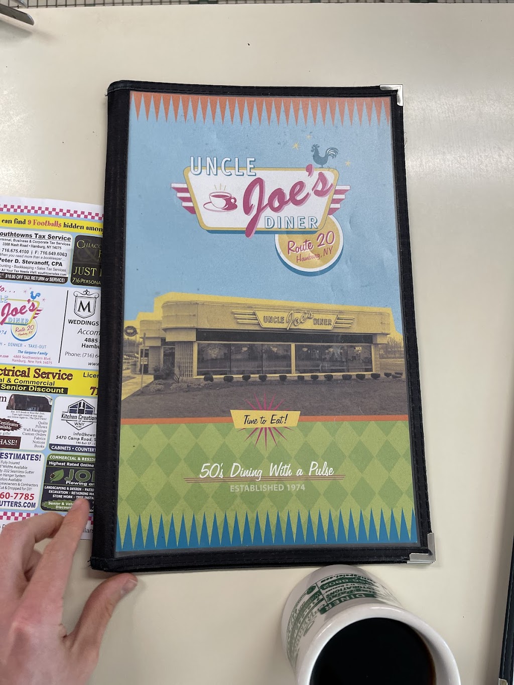 Uncle Joes Diner | 4869 Southwestern Blvd, Hamburg, NY 14075, USA | Phone: (716) 648-7154