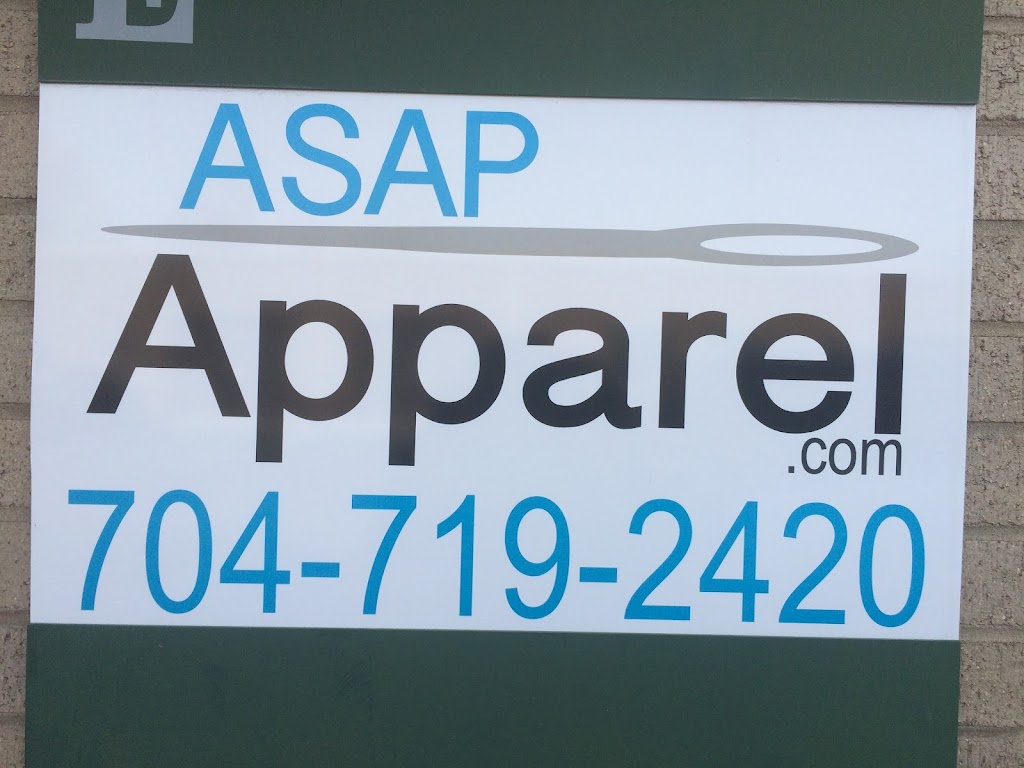 ASAP Apparel | 8112-E Statesville Rd, Charlotte, NC 28269, USA | Phone: (704) 719-2420