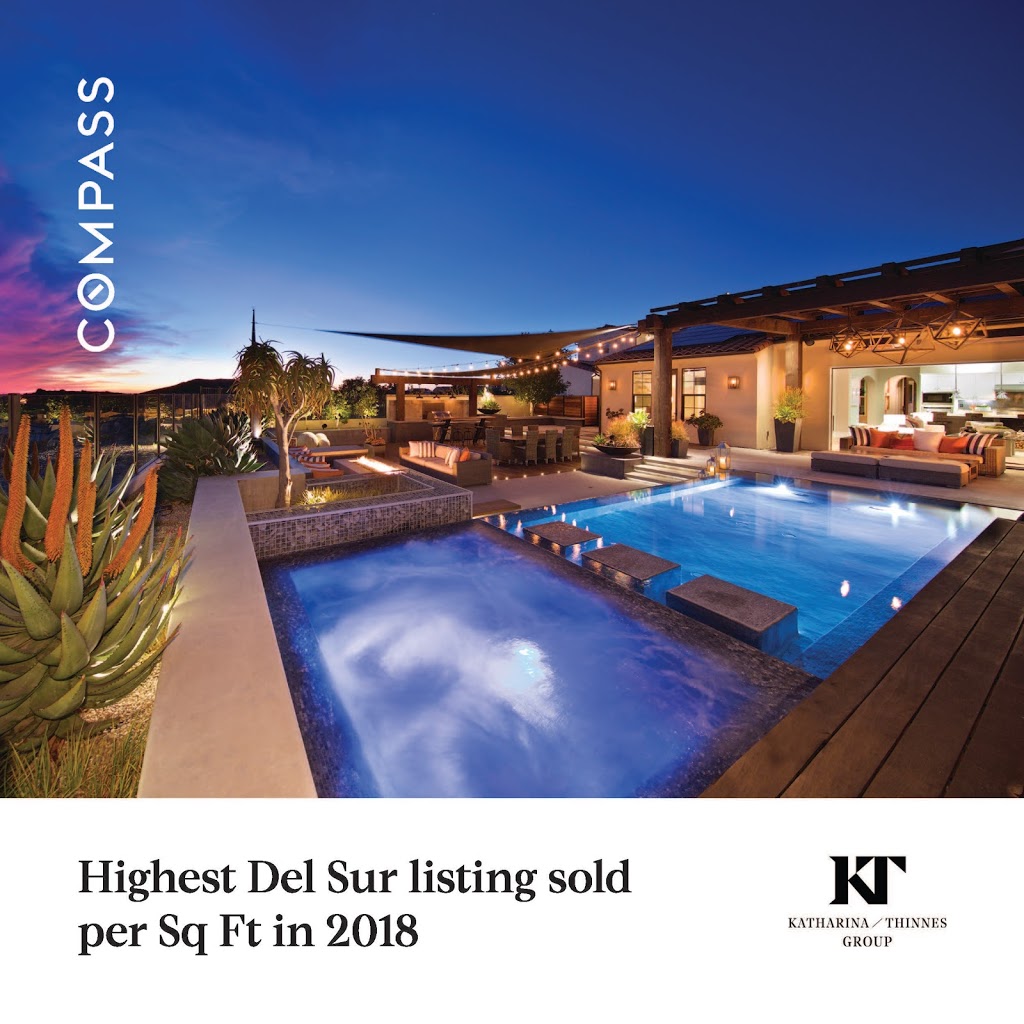 Katharina Thinnes Real Estate Group, Compass | Compass Headquarters, 12860 El Camino Real Suite 100, San Diego, CA 92130, USA | Phone: (858) 922-7355