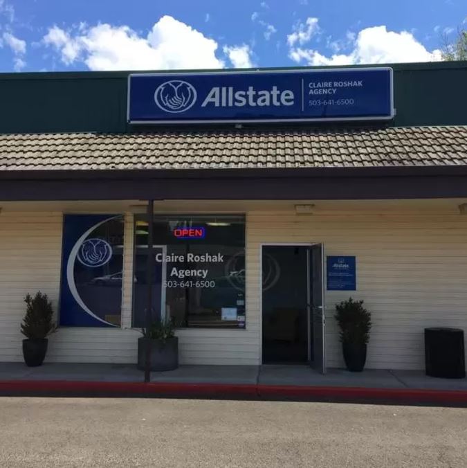 Claire Roshak: Allstate Insurance | 16300 SW Hart Rd Ste C, Beaverton, OR 97007, USA | Phone: (503) 641-6500