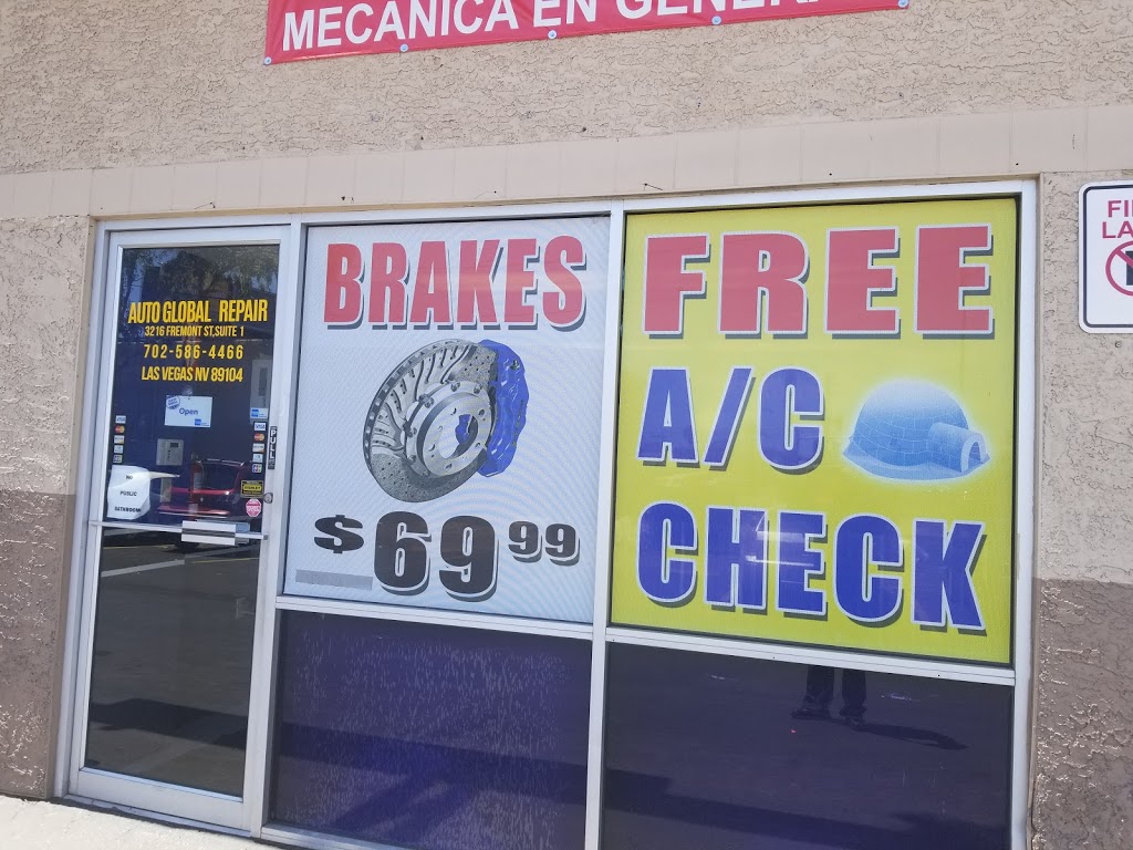 Auto Global Repair | 3216 E St Louis Ave, Las Vegas, NV 89104, USA | Phone: (702) 586-4466
