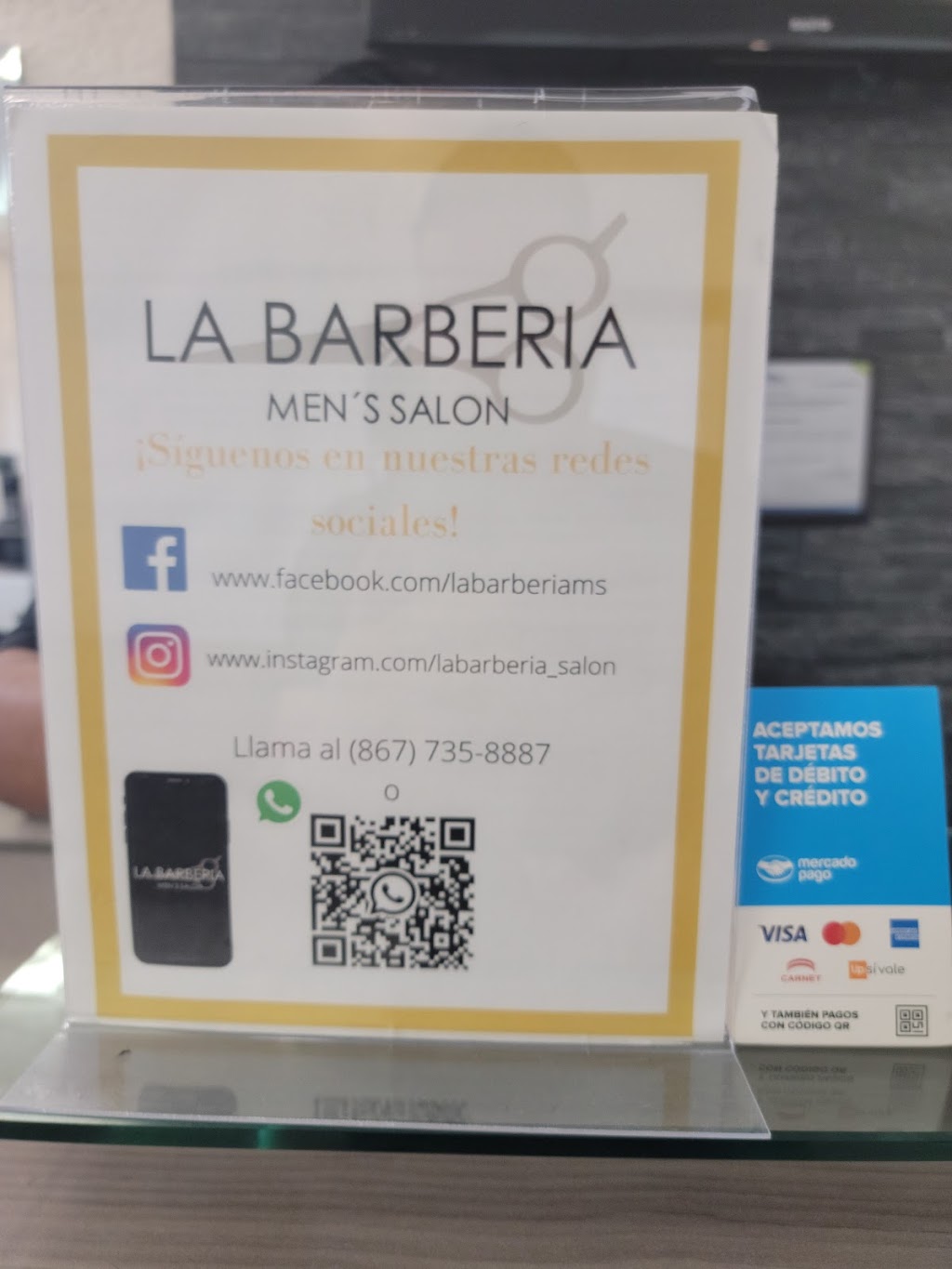 La barberia mens salon | C. Rio Panuco 3234, Madero, 88270 Nuevo Laredo, Tamps., Mexico | Phone: 867 435 8887