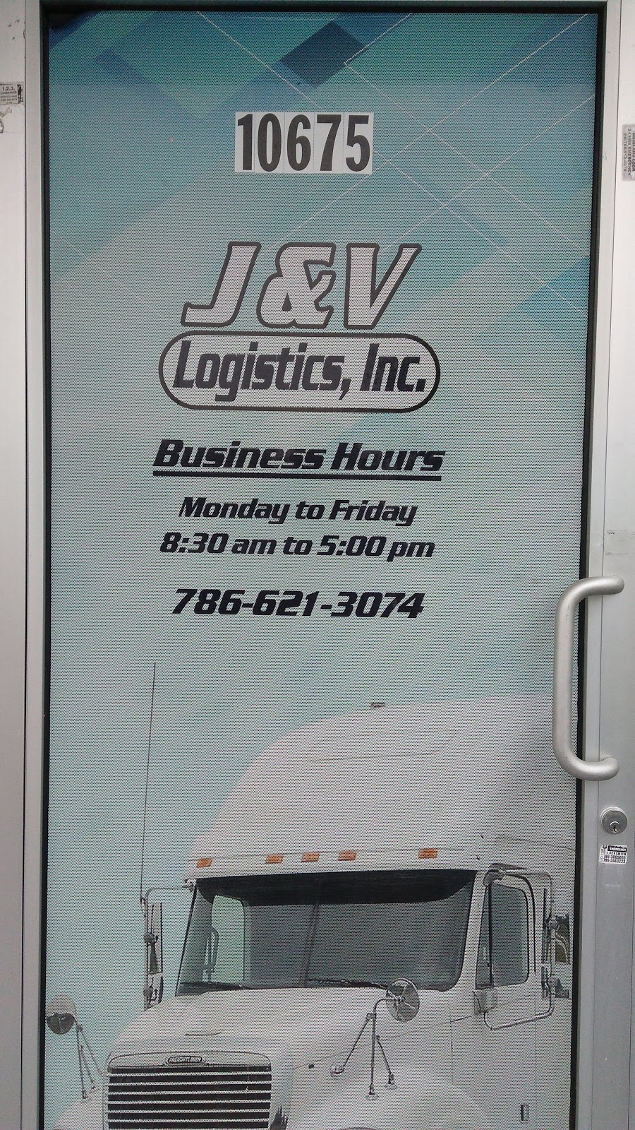 J&V Logistics Inc | 10675 NW 122nd St, Medley, FL 33178, USA | Phone: (786) 223-9862