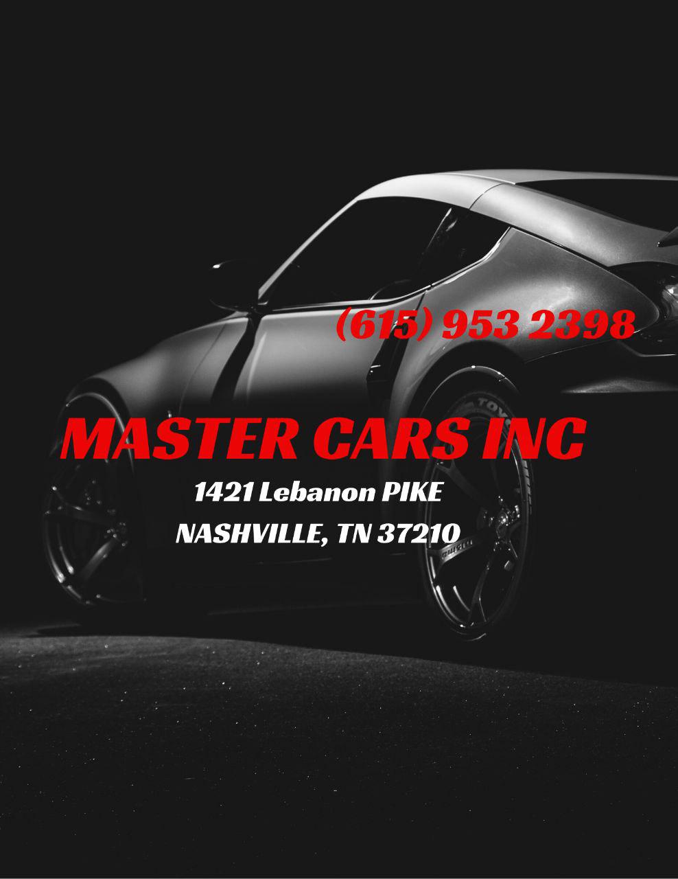 Master Cars Inc | 1421 Lebanon Pike Lot 44, Nashville, TN 37210, USA | Phone: (615) 953-2398