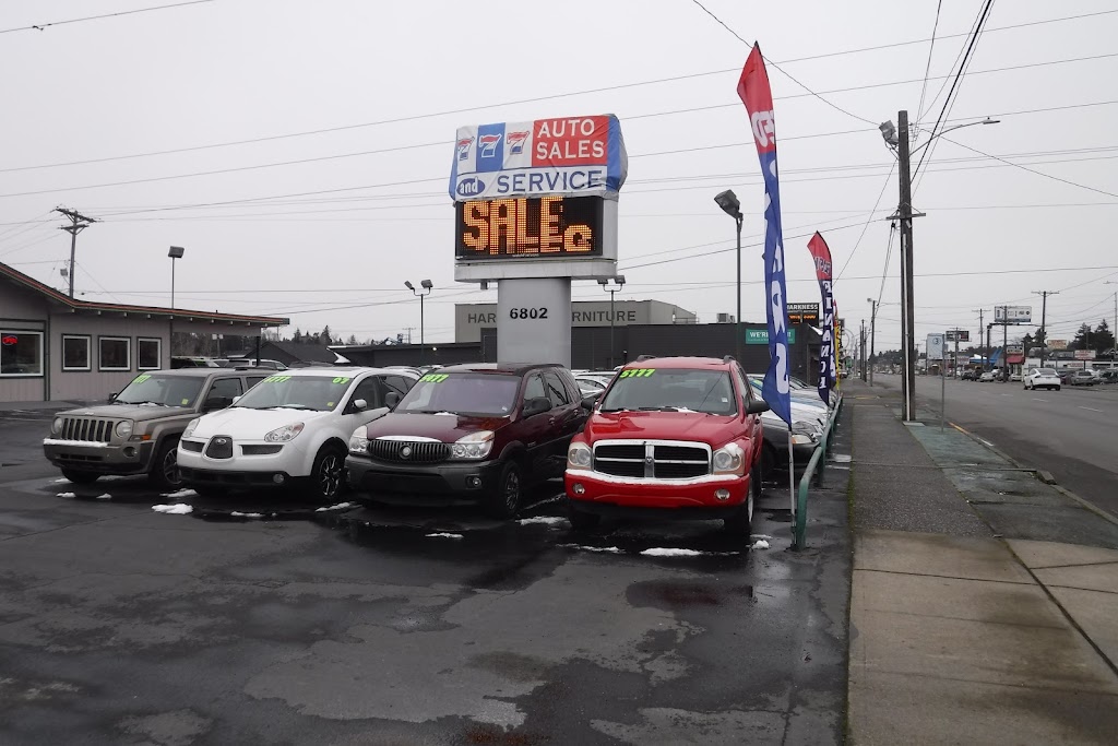 777 Auto Sales and Service | 6802 S Tacoma Way, Tacoma, WA 98409, USA | Phone: (253) 777-4200