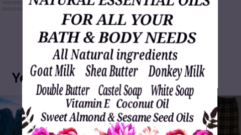 Sweet Blossoms Bath and Body Needs | 602 Arroyo Vista Dr, Manchaca, TX 78652, USA | Phone: (512) 382-1900