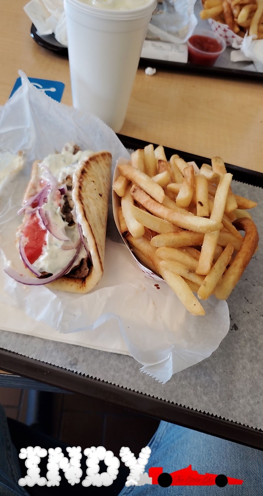 Yannis Golden Gyros | 6658 W Washington St, Indianapolis, IN 46241, USA | Phone: (317) 362-2500