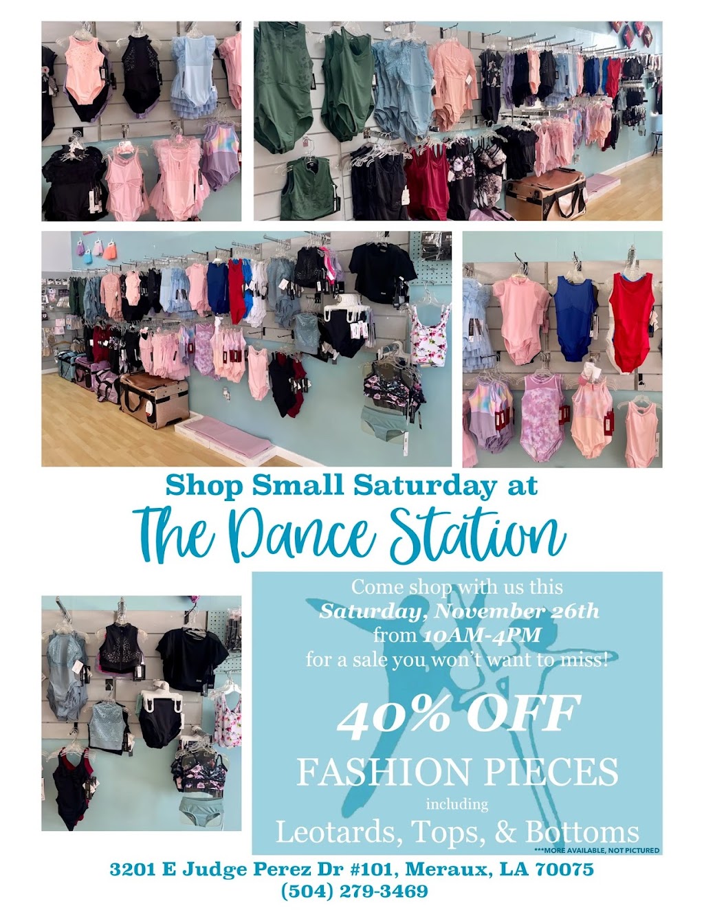 The Dance Station | 3201 E Judge Perez Dr #101, Meraux, LA 70075, USA | Phone: (504) 279-3469