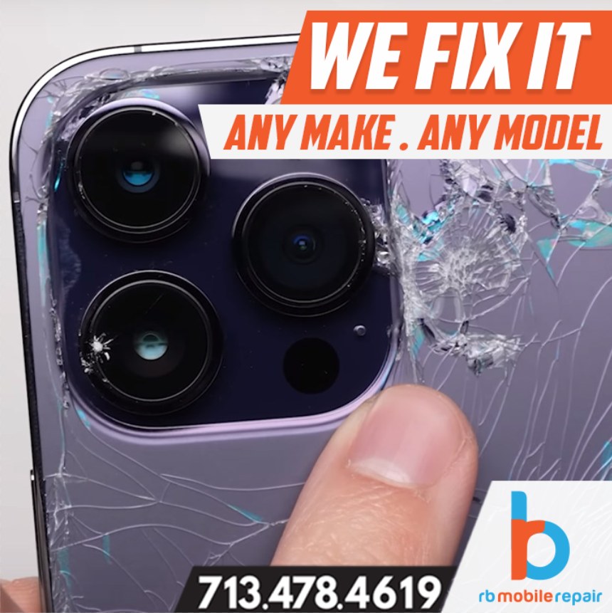 RB Mobile Repair- Cell phone & computer repair | 13205 John F Kennedy Blvd, Houston, TX 77039, USA | Phone: (713) 478-4619