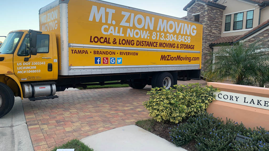 MT. Zion Moving & Storage LLC | 14532 Scottburgh Glen Dr, Wimauma, FL 33598, USA | Phone: (813) 548-3511