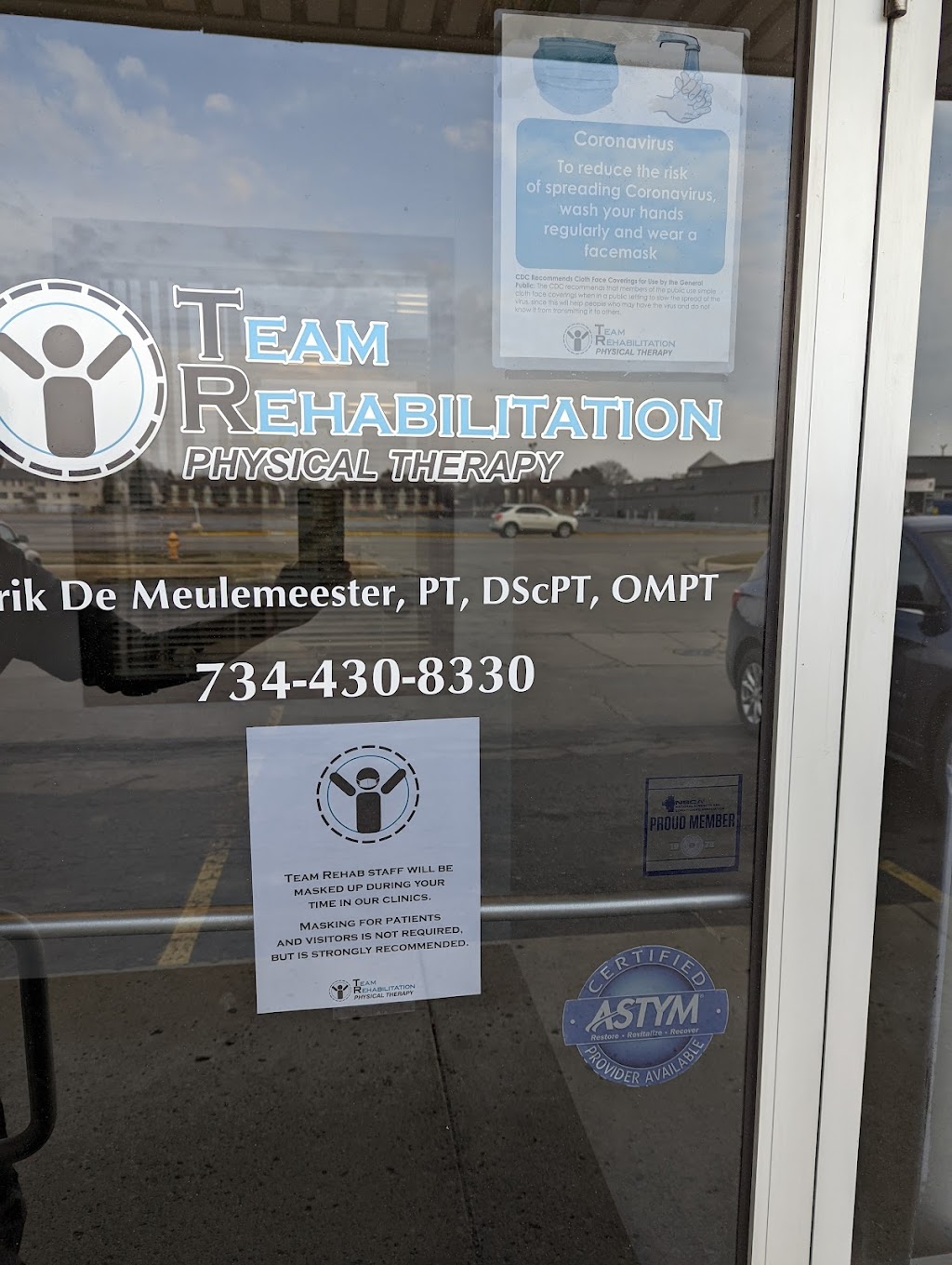 Team Rehabilitation Physical Therapy | 580 N Telegraph Rd, Monroe, MI 48162, USA | Phone: (734) 430-8330